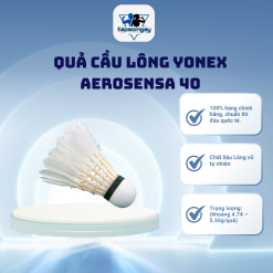 Quả Cầu Lông Yonex Aerosensa 30/40/50