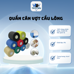 Quấn Cán Vợt Cầu Lông –  Phù Hợp Nhiều Loại Vợt Thể Thao