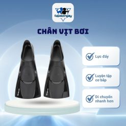 Chân Vị Bơi Ngắn - Silifins 500 đen