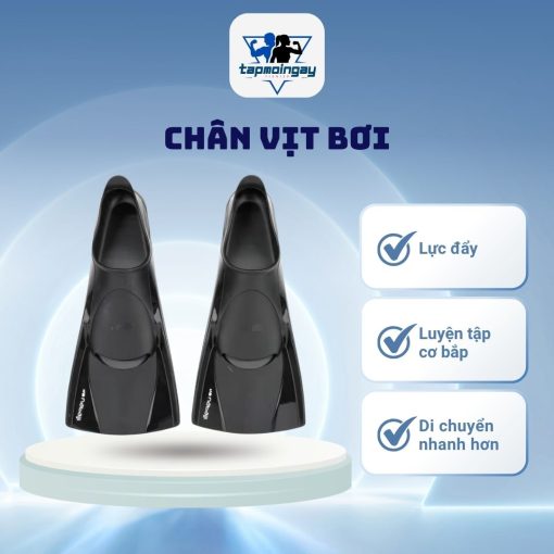 Chân Vị Bơi Ngắn - Silifins 500 đen