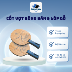 Cốt vợt 5 lớp gỗ