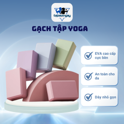 Gạch Tập Yoga Cao Cấp Hỗ Trợ Giữ Thăng Bằng, Cân Bằng Cơ Thể