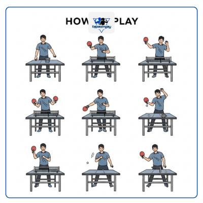 Cách đánh bóng bàn xoáy 