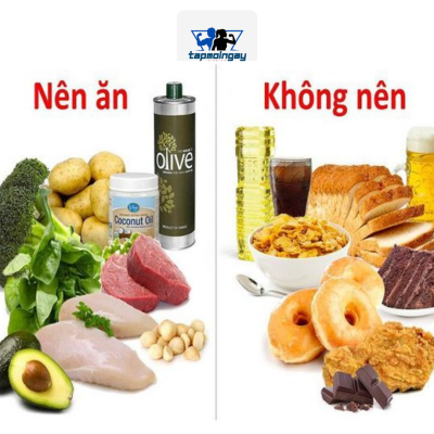 Những món ăn nên và không nên ăn khi tập gym