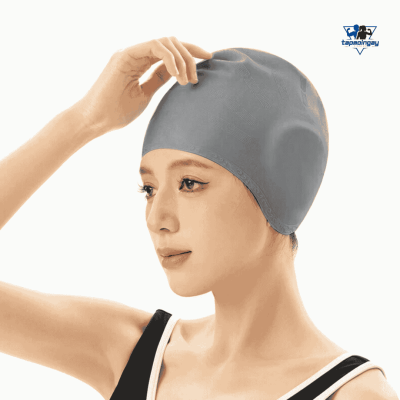 Mũ bơi silicone cho tóc dài